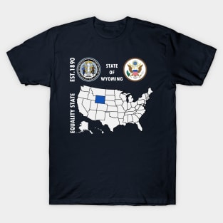 State of Wyoming T-Shirt